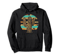Aesthetics Fan Western Cactus Cow Hoodie - Aesthetic Graphic for Adults - T-Shirt, Sweatshirt, Hoodie