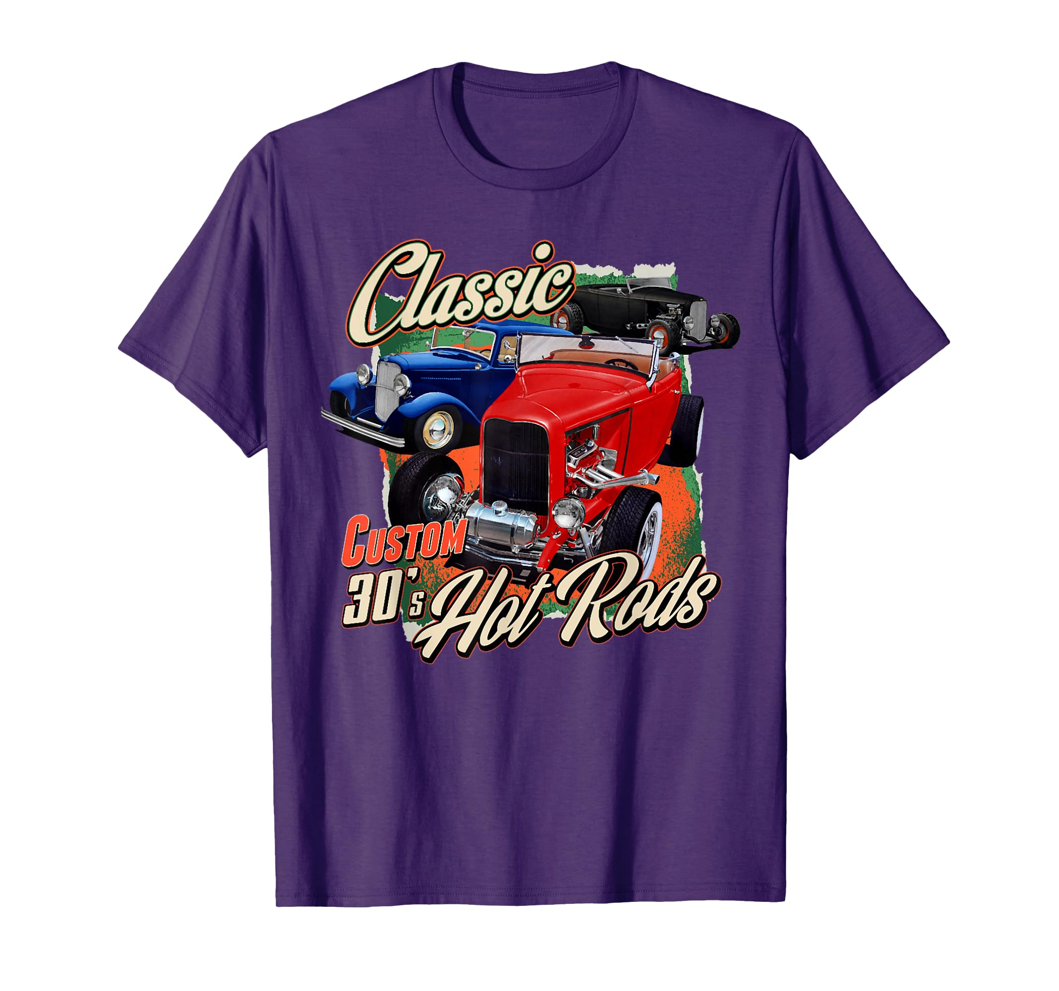 1930 30S T Bucket Hot Rod Car T-Shirt - Aesthetic Graphic for Adults - T-Shirt, Sweatshirt, Hoodie