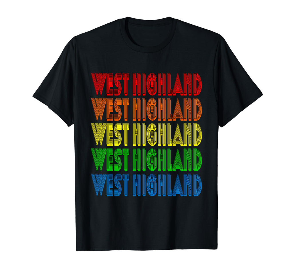 West Highland White Terrier Dog Owner T-Shirt - Minimalist Print Unisex - T-Shirt, Sweatshirt, Hoodie