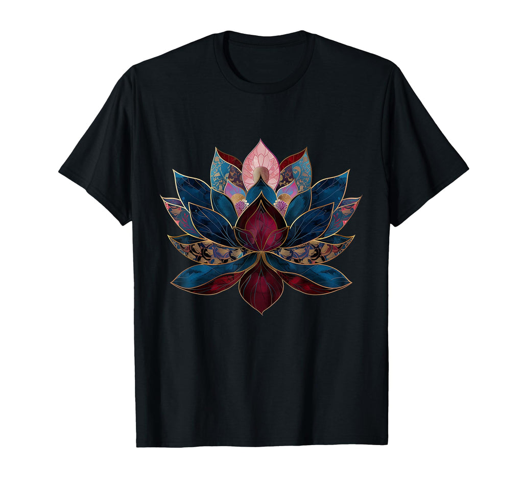Lotus Flower Japanese Zen Buddhism Yoga T-Shirt - Custom Art Print Unisex - T-Shirt, Sweatshirt, Hoodie