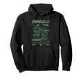 Bonneville Salt Flats Motorcycle Hoodie - Minimalist Print Men Women - T-Shirt, Sweatshirt, Hoodie