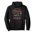 55Th Birthday Gift Motorcycle Motorcyclist Hoodie - Unique Graphic Unisex - T-Shirt, Sweatshirt, Hoodie