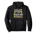Mastering Peace Chaos Inspirational Hoodie - Graphic Print for Adults - T-Shirt, Sweatshirt, Hoodie