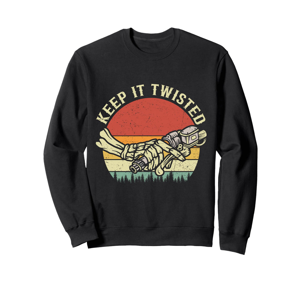 Keep It Twisted Skeleton Sweatshirt - Streetwear Style Men Women - T-Shirt, Sweatshirt, Hoodie