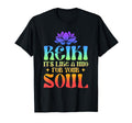 Reiki Its Like Hug Your Soul Healing T-Shirt - Aesthetic Graphic Unisex - T-Shirt, Sweatshirt, Hoodie