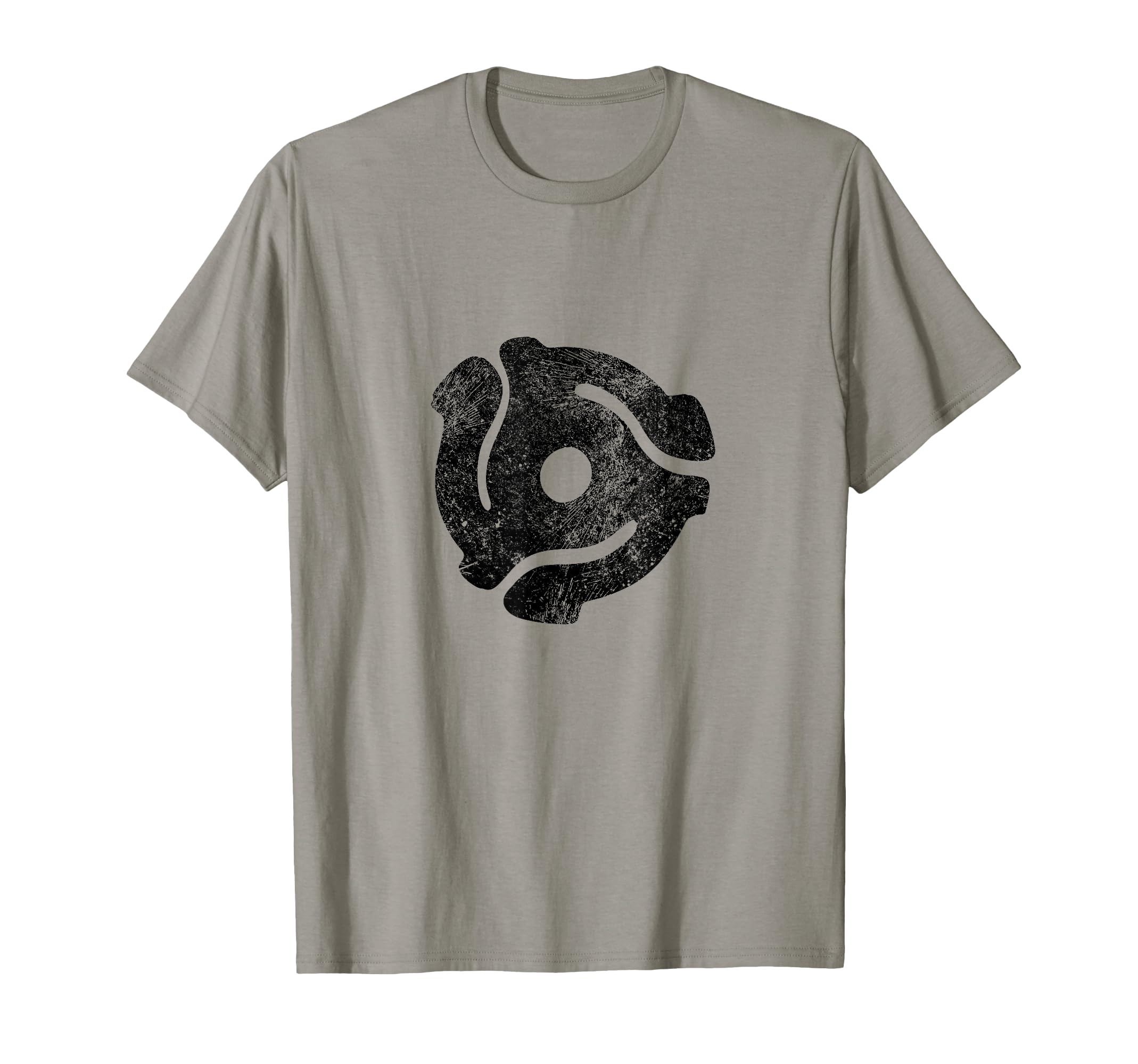 Dj 45 Rpm Adaptor Turntable Record T-Shirt - Minimalist Print Men Women - T-Shirt, Sweatshirt, Hoodie