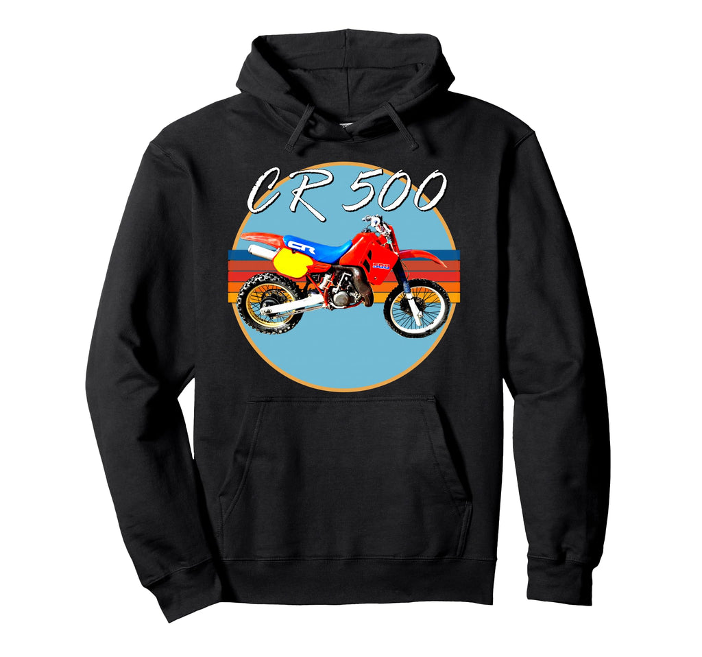 Cr 500 Motorcross Motorcycle Dirt Bike Hoodie - Streetwear Style Men Women - T-Shirt, Sweatshirt, Hoodie