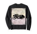 Drawing Motorcycle Sweatshirt - Fun Novelty Design Unisex - T-Shirt, Sweatshirt, Hoodie