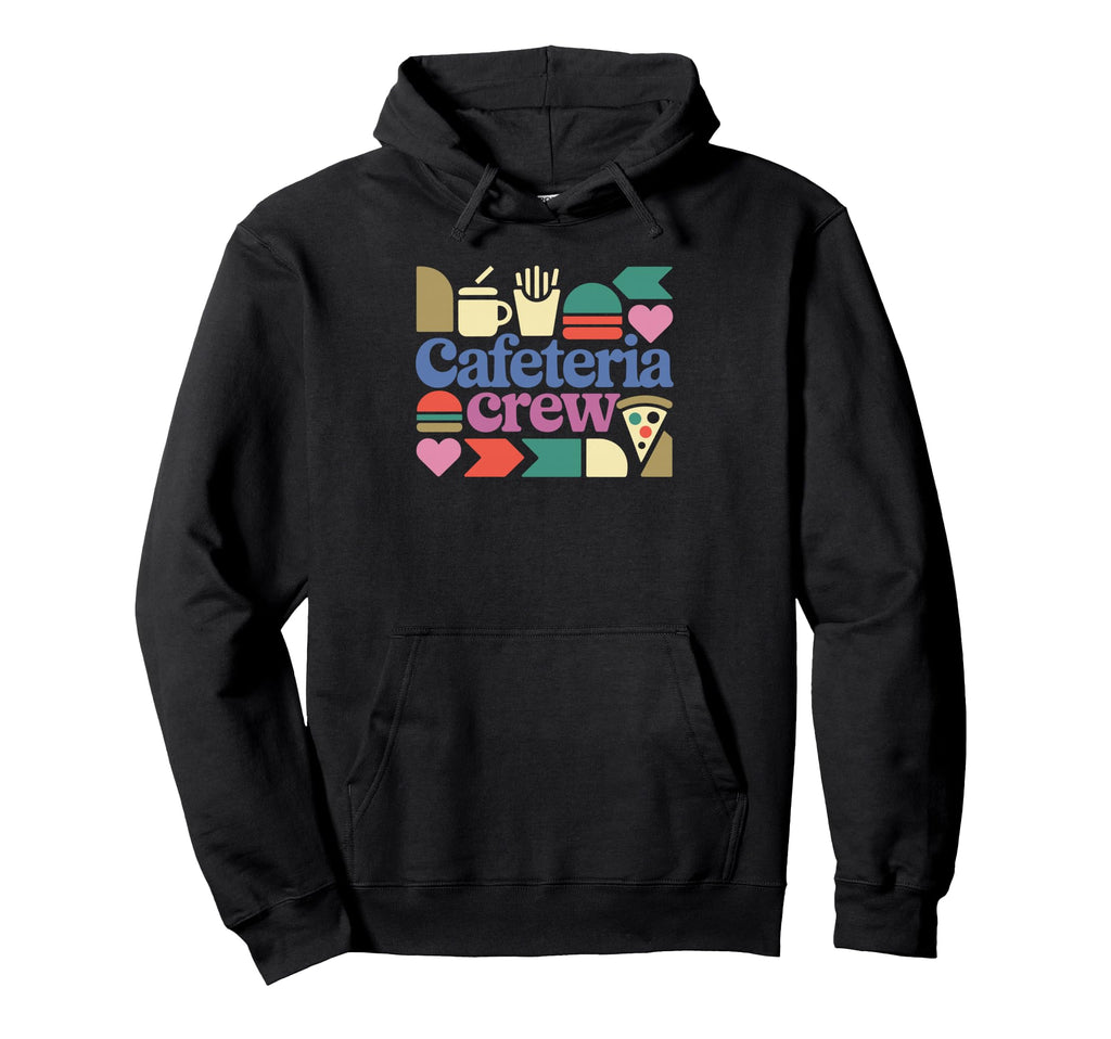 Awesome School Lunch Ladies And Happy Hoodie - Custom Art Print Men Women - T-Shirt, Sweatshirt, Hoodie