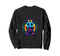 Streetwear Synthwave 80S 90S Panda Sweatshirt - Aesthetic Graphic Unisex - T-Shirt, Sweatshirt, Hoodie