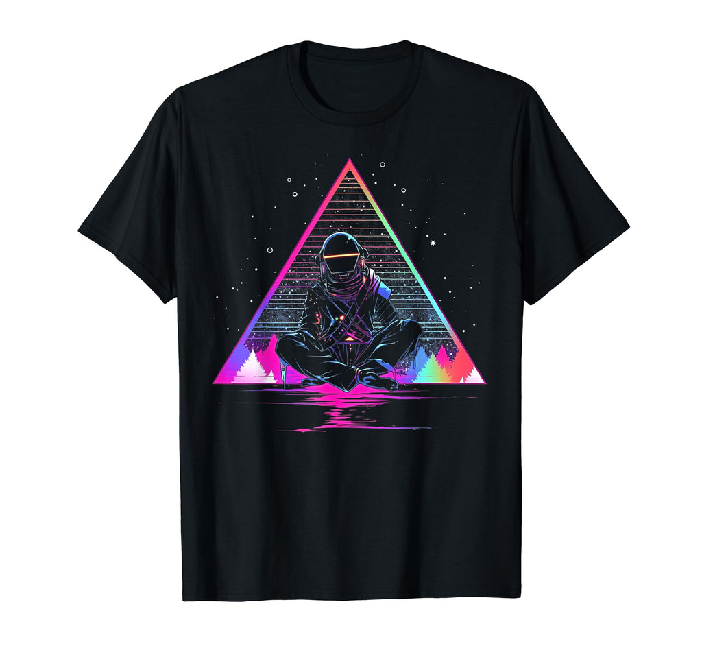 Synthwave Astronaut Cyberpunk 80S T-Shirt - Aesthetic Graphic Men Women - T-Shirt, Sweatshirt, Hoodie