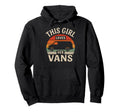 This Loves Her Vans Illustration Hoodie - Minimalist Print for Adults - T-Shirt, Sweatshirt, Hoodie