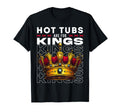 Hot Tubs Are Kings Mens Self Care T-Shirt - Trendy Graphic Men Women - T-Shirt, Sweatshirt, Hoodie