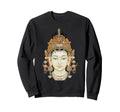 Guanyin Goddess Avalokiteshvara Sweatshirt - Minimalist Print Men Women - T-Shirt, Sweatshirt, Hoodie