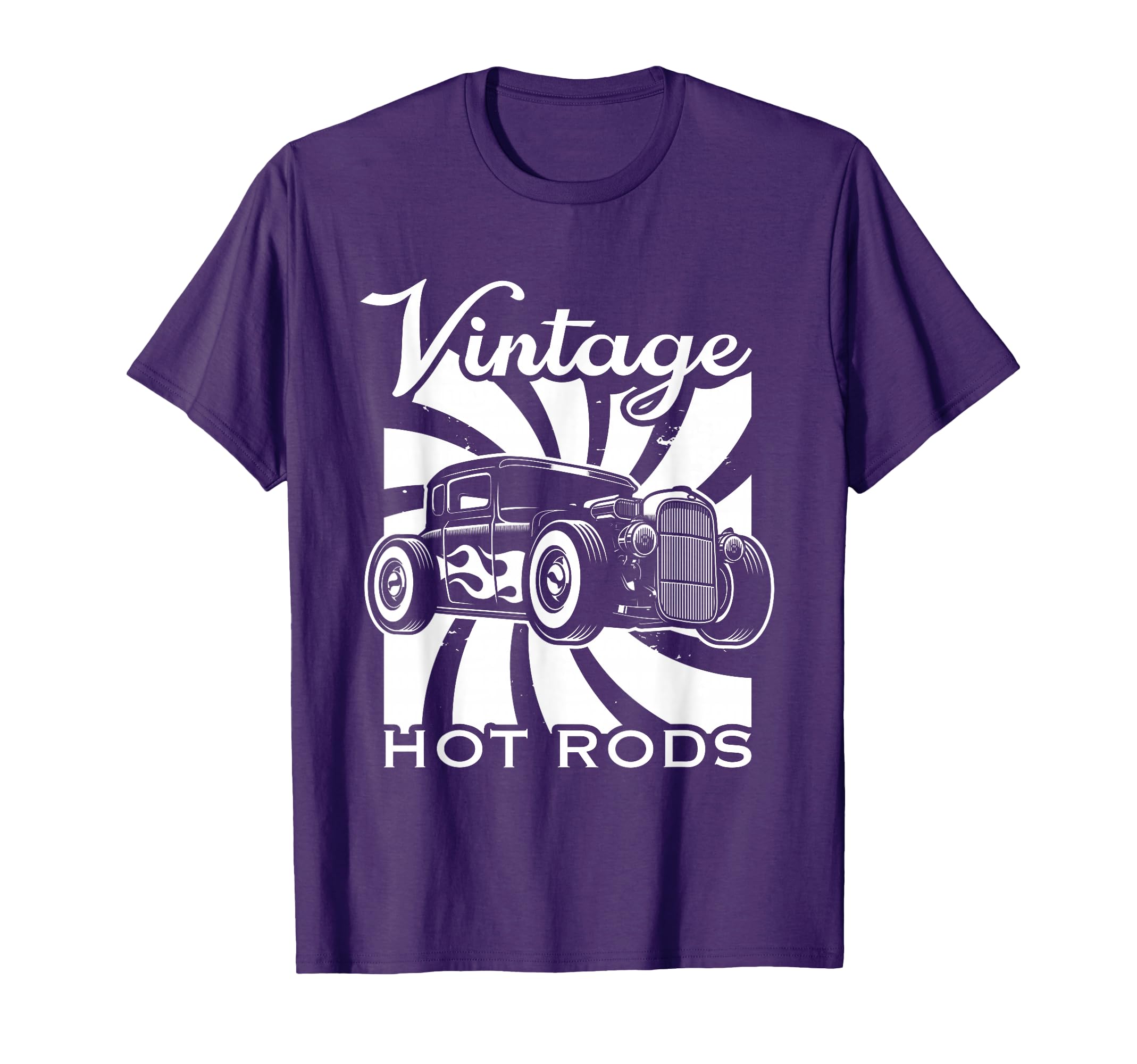 Hot Rods Old American Cars Automobile T-Shirt - Minimalist Print Men Women - T-Shirt, Sweatshirt, Hoodie