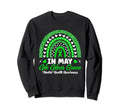 May We Wear Green Leopard Rainbow Sweatshirt - Custom Art Print Men Women - T-Shirt, Sweatshirt, Hoodie