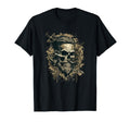 Skull Beard Undercut Pirate T-Shirt - Casual Everyday Wear for Adults - T-Shirt, Sweatshirt, Hoodie