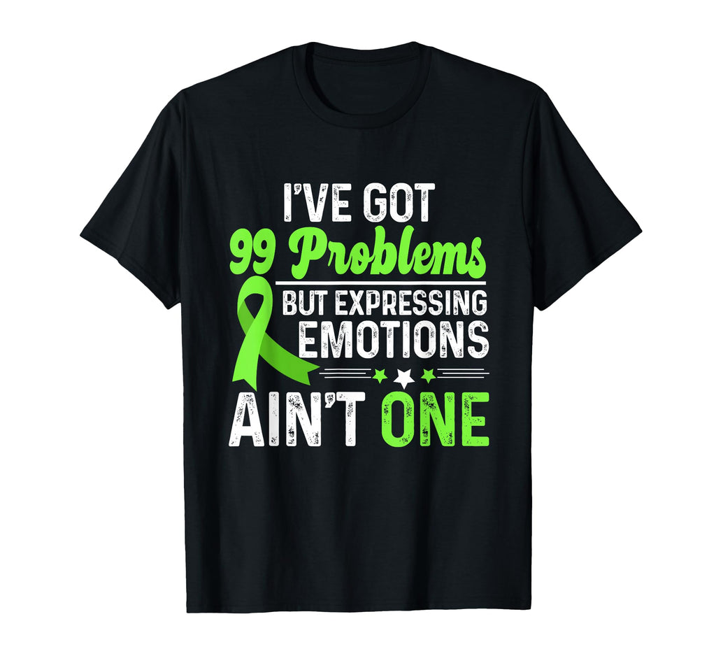 Mental Health Awareness Month Anxiety T-Shirt - Custom Art Print Men Women - T-Shirt, Sweatshirt, Hoodie