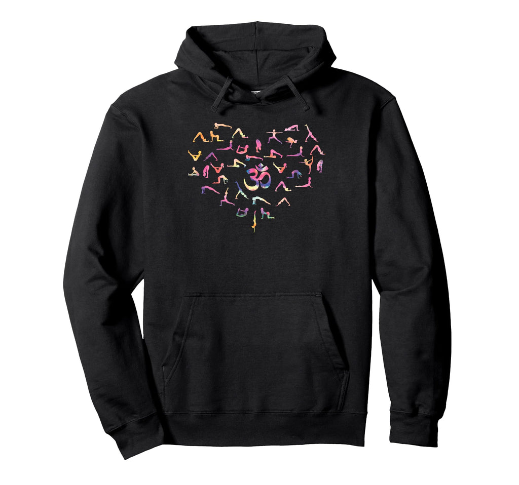 Yoga Lotus Poses Mandala Meditation Hoodie - Streetwear Style Men Women - T-Shirt, Sweatshirt, Hoodie