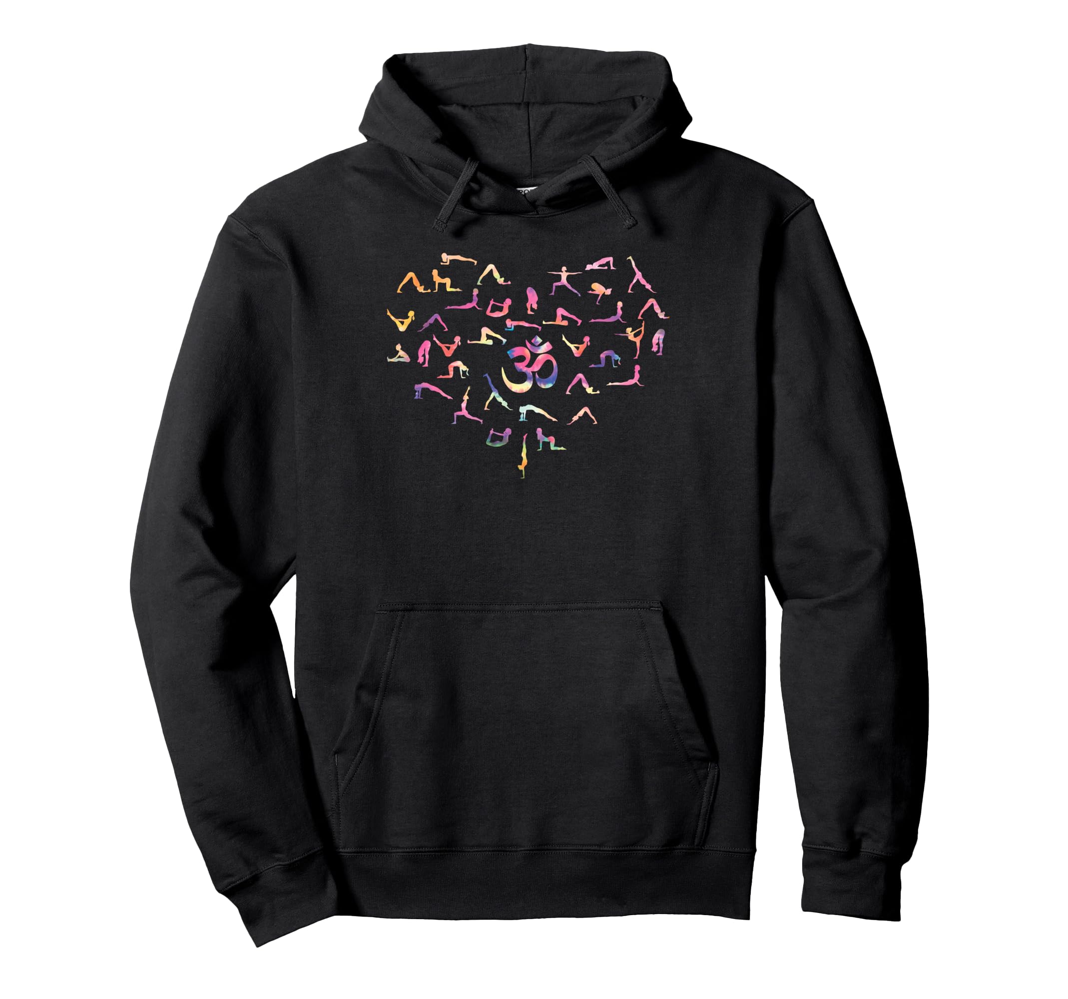 Yoga Lotus Poses Mandala Meditation Hoodie - Streetwear Style Men Women - T-Shirt, Sweatshirt, Hoodie