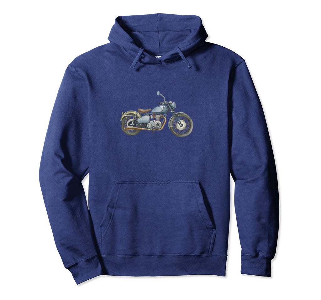 1935 Vincent Comet British Motorcycle Hoodie - Custom Art Print for Adults - T-Shirt, Sweatshirt, Hoodie