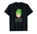 Cucumbers Are Calling Beauty Ritual T-Shirt - Novelty Apparel for Adults - T-Shirt, Sweatshirt, Hoodie