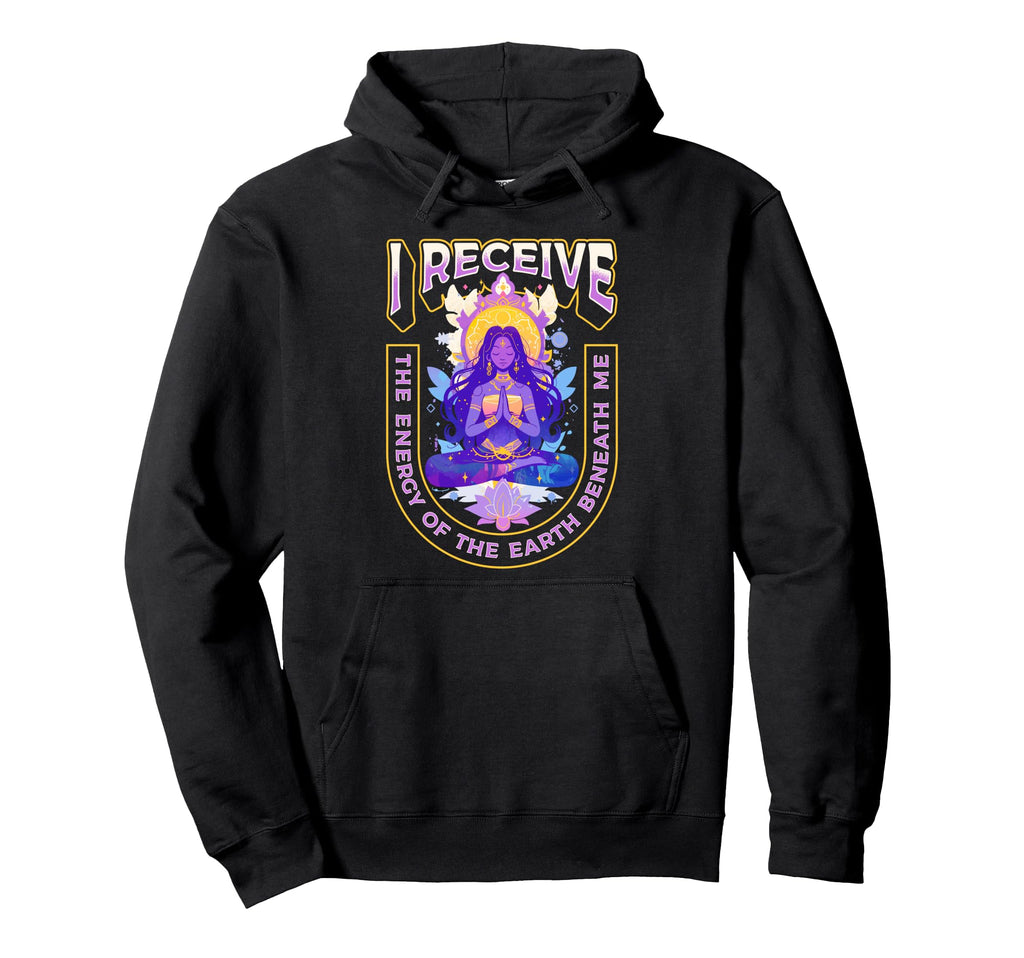 I Welcome Love Meditation Chant Hoodie - Casual Everyday Wear Unisex - T-Shirt, Sweatshirt, Hoodie