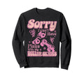Roller Skating Skate 1970S Sorry I Sweatshirt - Trendy Graphic for Adults - T-Shirt, Sweatshirt, Hoodie
