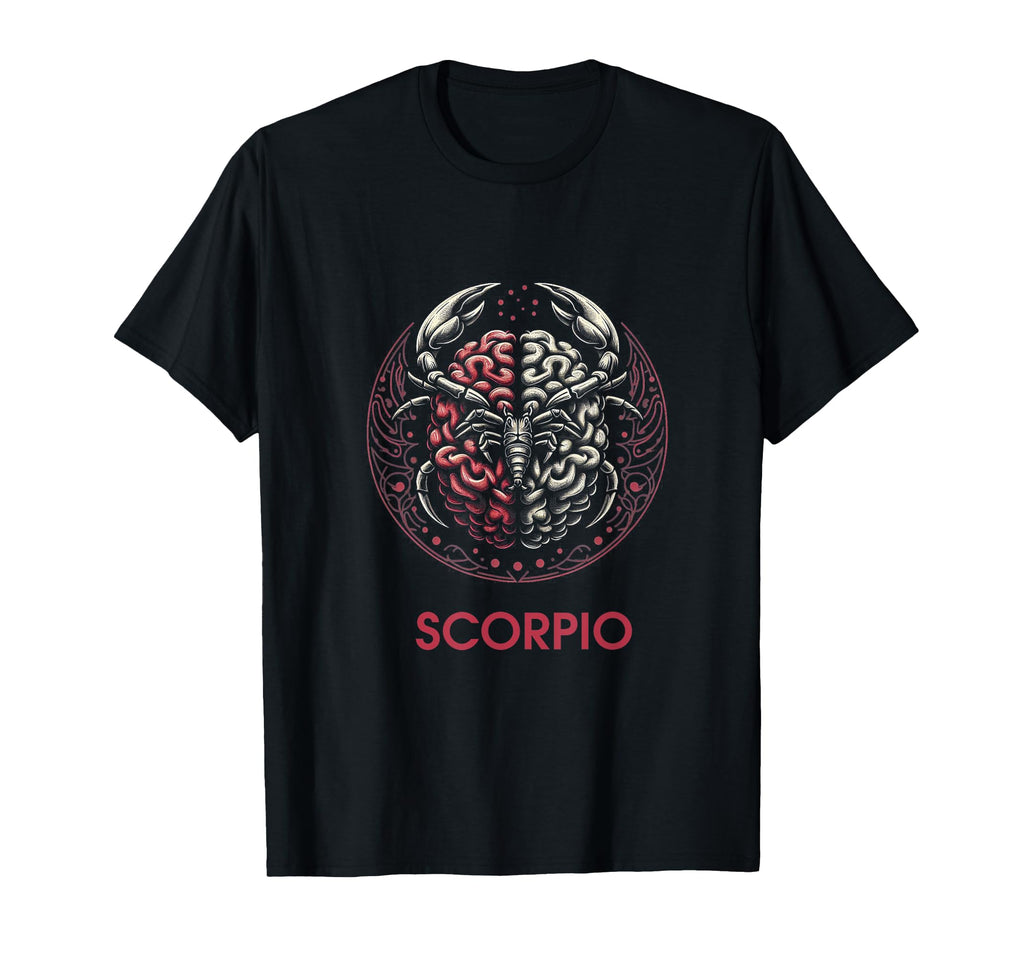 Scorpio Overthinker Club T-Shirt - Minimalist Print for Adults - T-Shirt, Sweatshirt, Hoodie