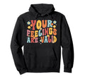 Mental Health Therapist Groovy Hoodie - Fun Novelty Design for Adults - T-Shirt, Sweatshirt, Hoodie