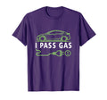 Line Art I Pass Gas Electric Car I T-Shirt - Fun Novelty Design for Adults - T-Shirt, Sweatshirt, Hoodie