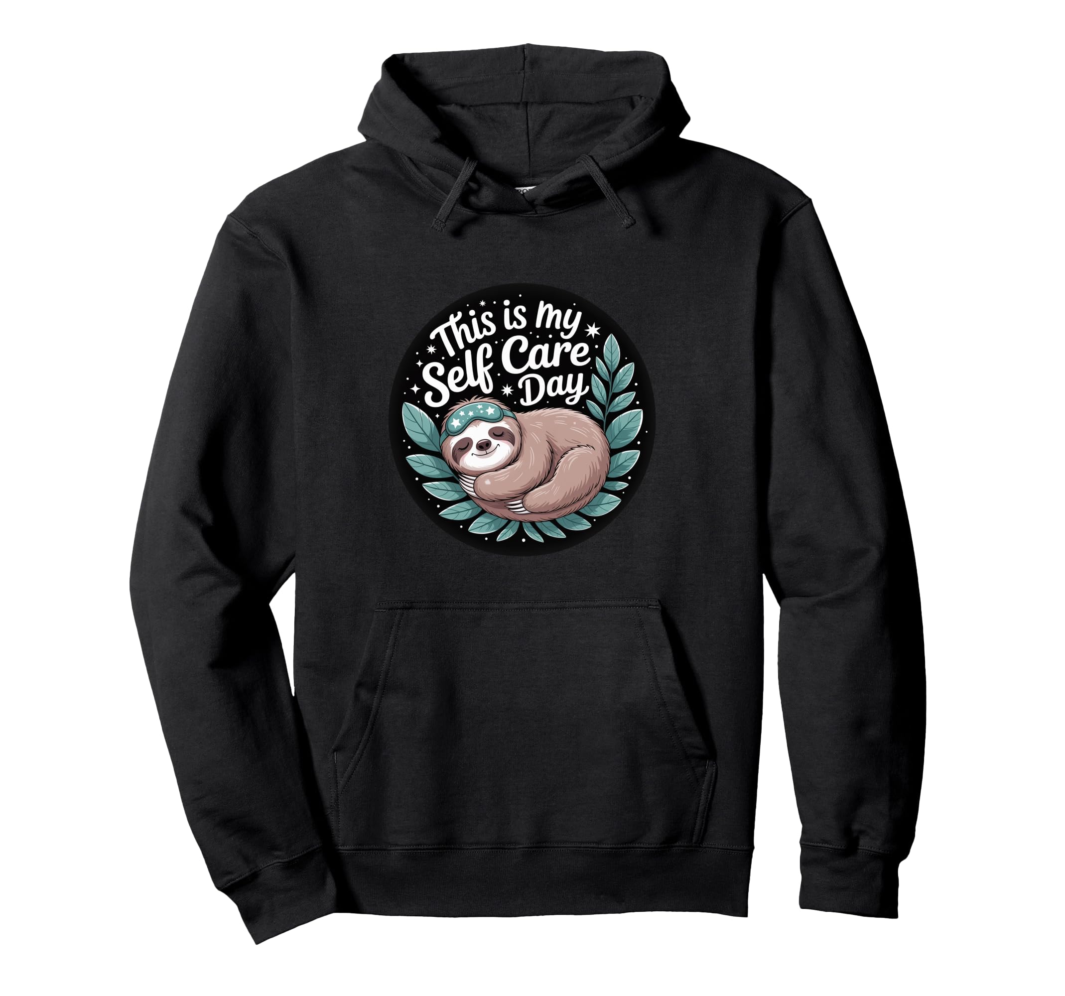 This Is My Self Care Day Relaxation Hoodie - Minimalist Print Men Women - T-Shirt, Sweatshirt, Hoodie