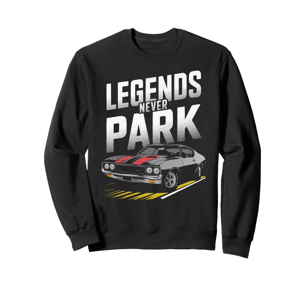Muscle Car Lover Carguy Car Collector Sweatshirt - Unique Graphic Unisex - T-Shirt, Sweatshirt, Hoodie