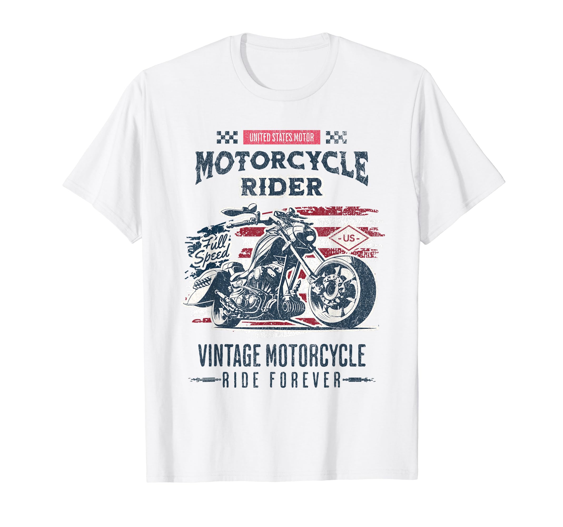 Mens Mens Usa Rider Artwork T-Shirt - Fun Novelty Design for Adults - T-Shirt, Sweatshirt, Hoodie