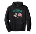 Overthinker Run Duck Hoodie - Trendy Graphic Men Women - T-Shirt, Sweatshirt, Hoodie