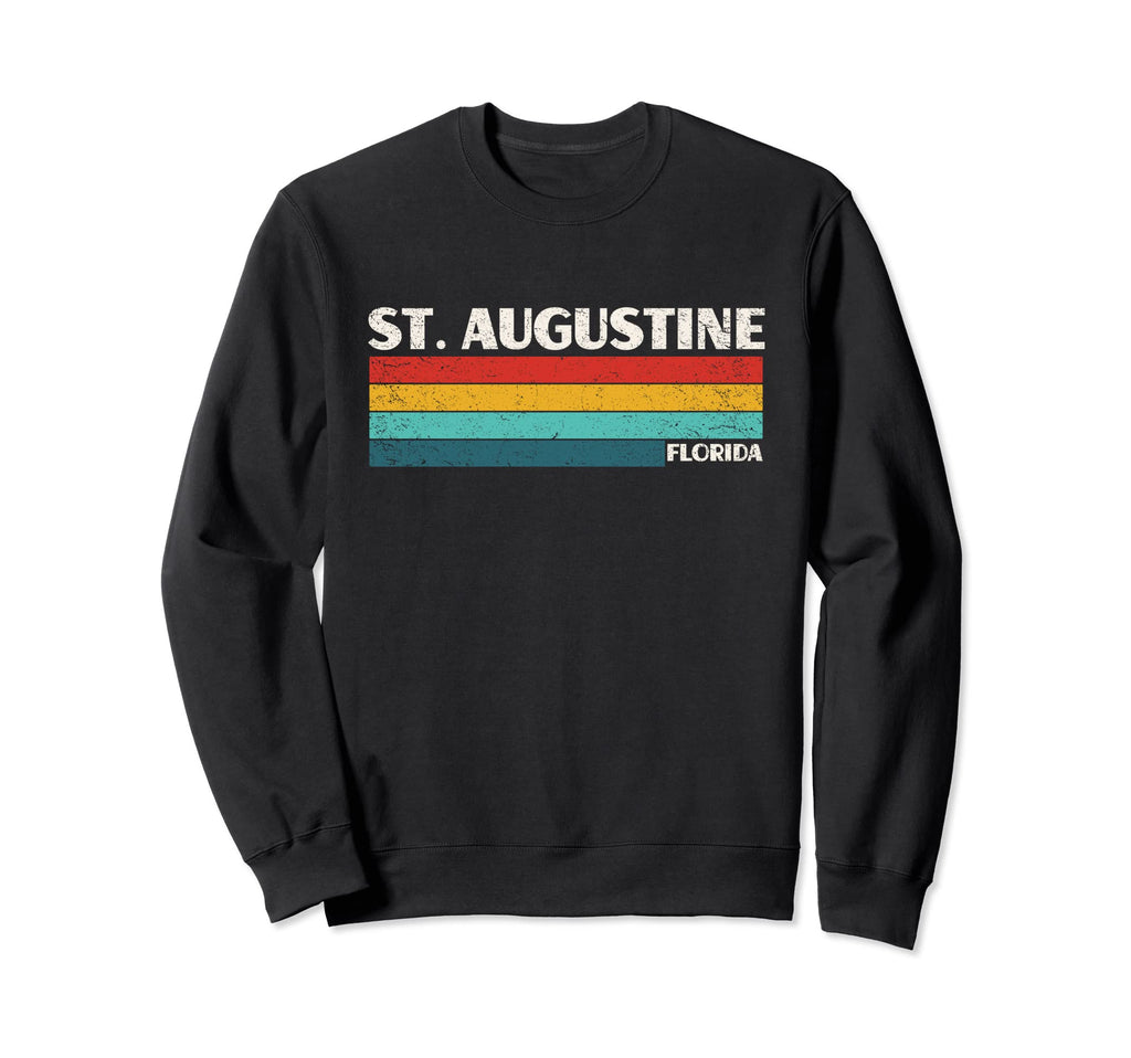 St Augustine Florida Love 70S Sweatshirt - Graphic Print Men Women - T-Shirt, Sweatshirt, Hoodie