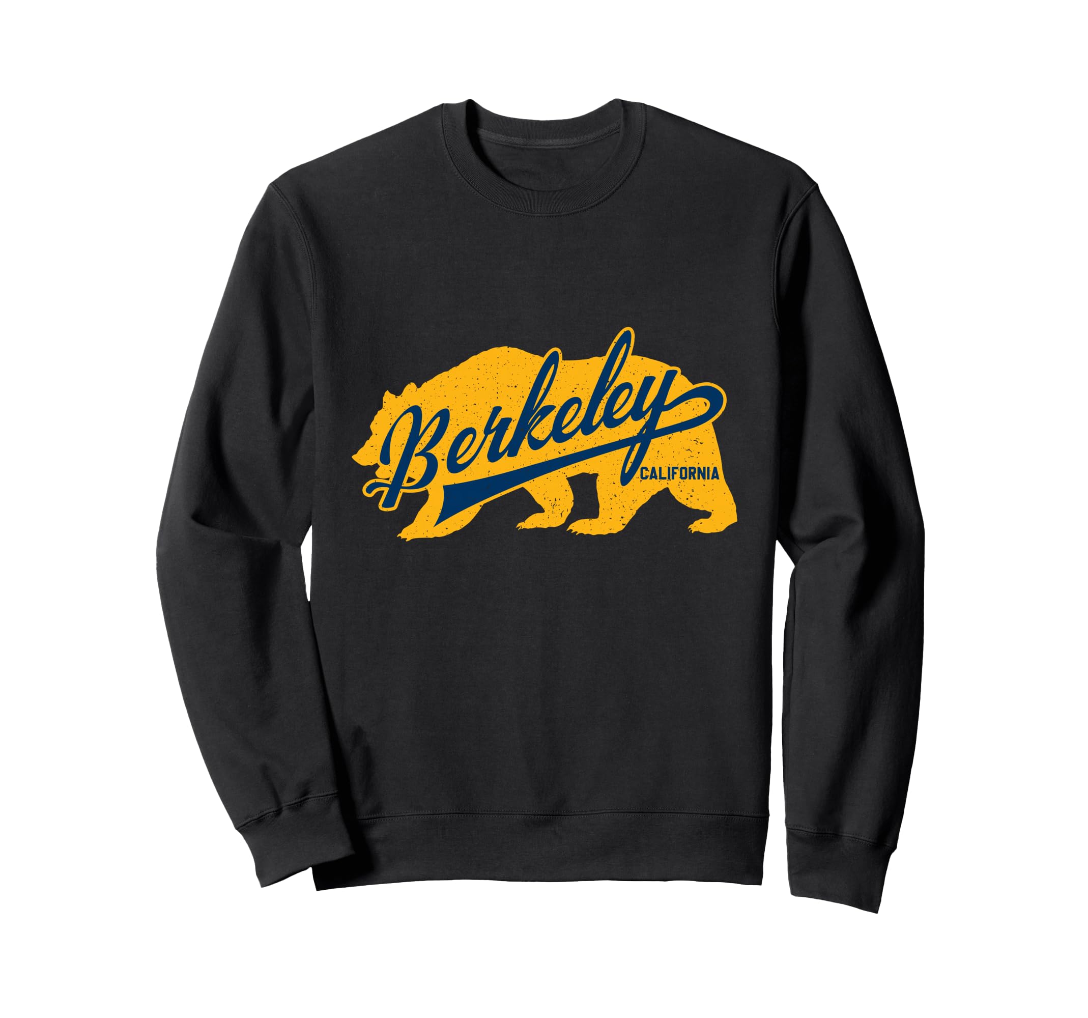 Berkeley Typography Inside Bear Sweatshirt - Fun Novelty Design for Adults - T-Shirt, Sweatshirt, Hoodie