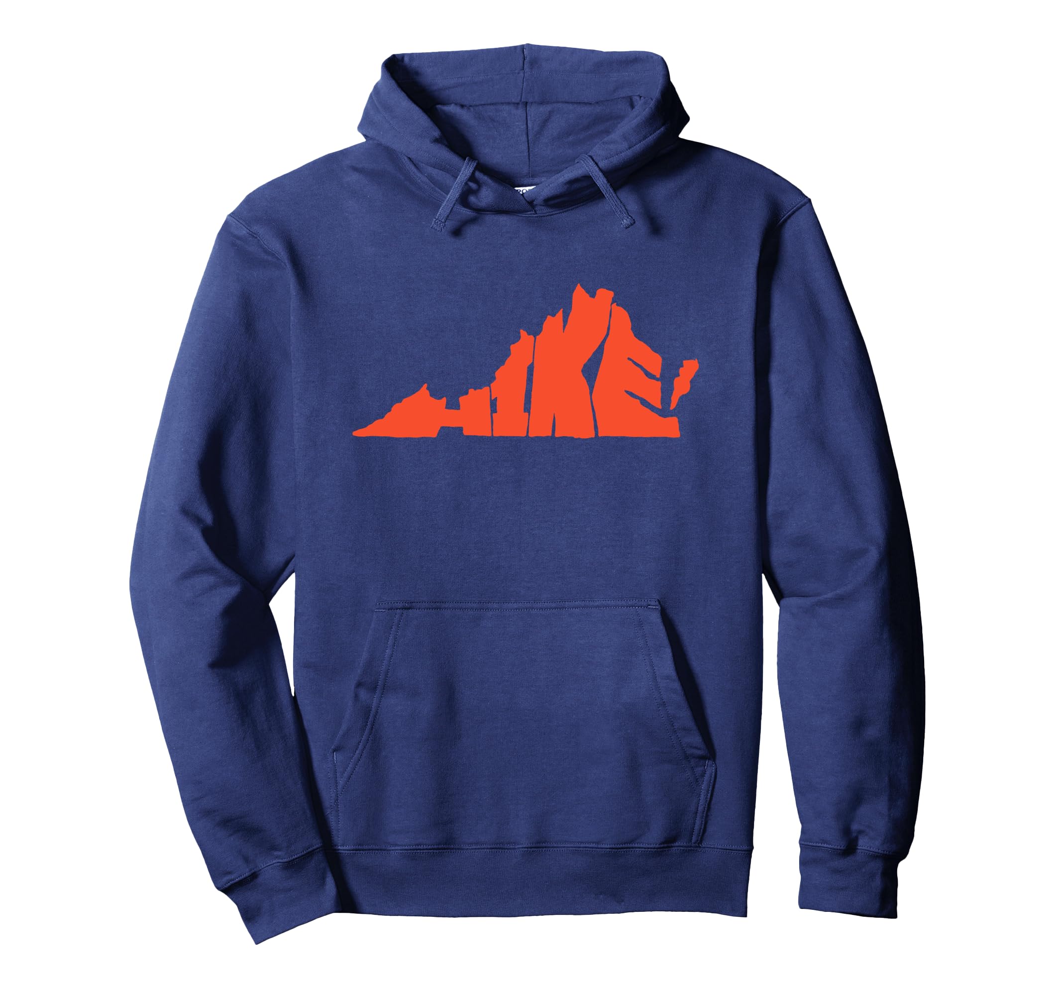 Hike Virginia State Outdoor Hiking Hoodie - Aesthetic Graphic Men Women - T-Shirt, Sweatshirt, Hoodie