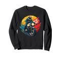 Motorcyclist Riding Bike Sweatshirt - Custom Art Print for Adults - T-Shirt, Sweatshirt, Hoodie