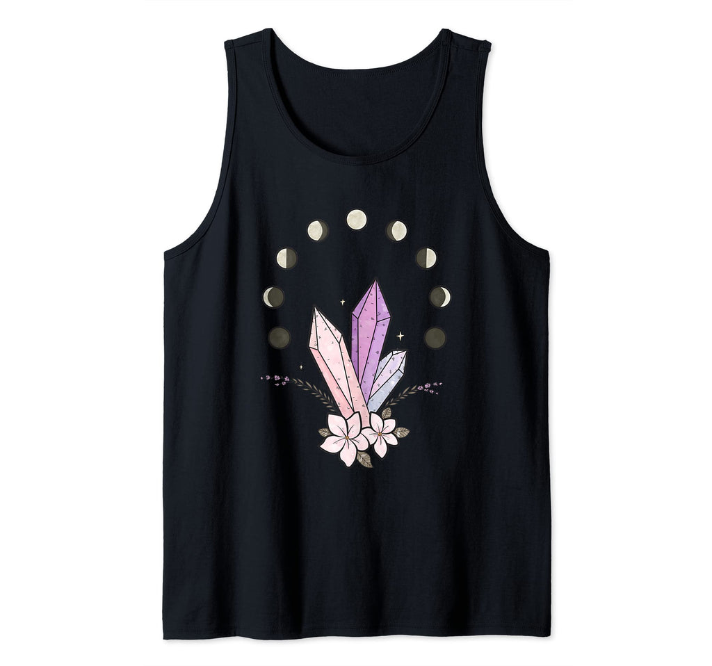 Healing Crystals Good Energy Moon Phases Hoodie - Unique Graphic for Adults - T-Shirt, Sweatshirt, Hoodie