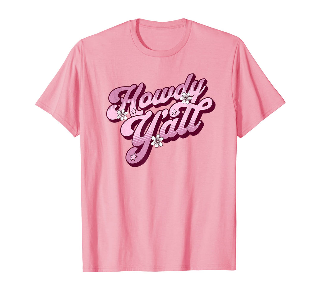 Funny Howdy Yall Womens Rodeo Cowgirl T-Shirt - Graphic Print for Adults - T-Shirt, Sweatshirt, Hoodie