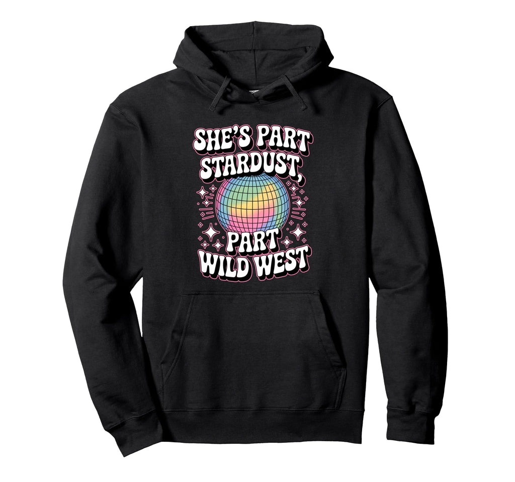 Stardust Wild West Disco Western Feminine Hoodie - Custom Art Print Unisex - T-Shirt, Sweatshirt, Hoodie