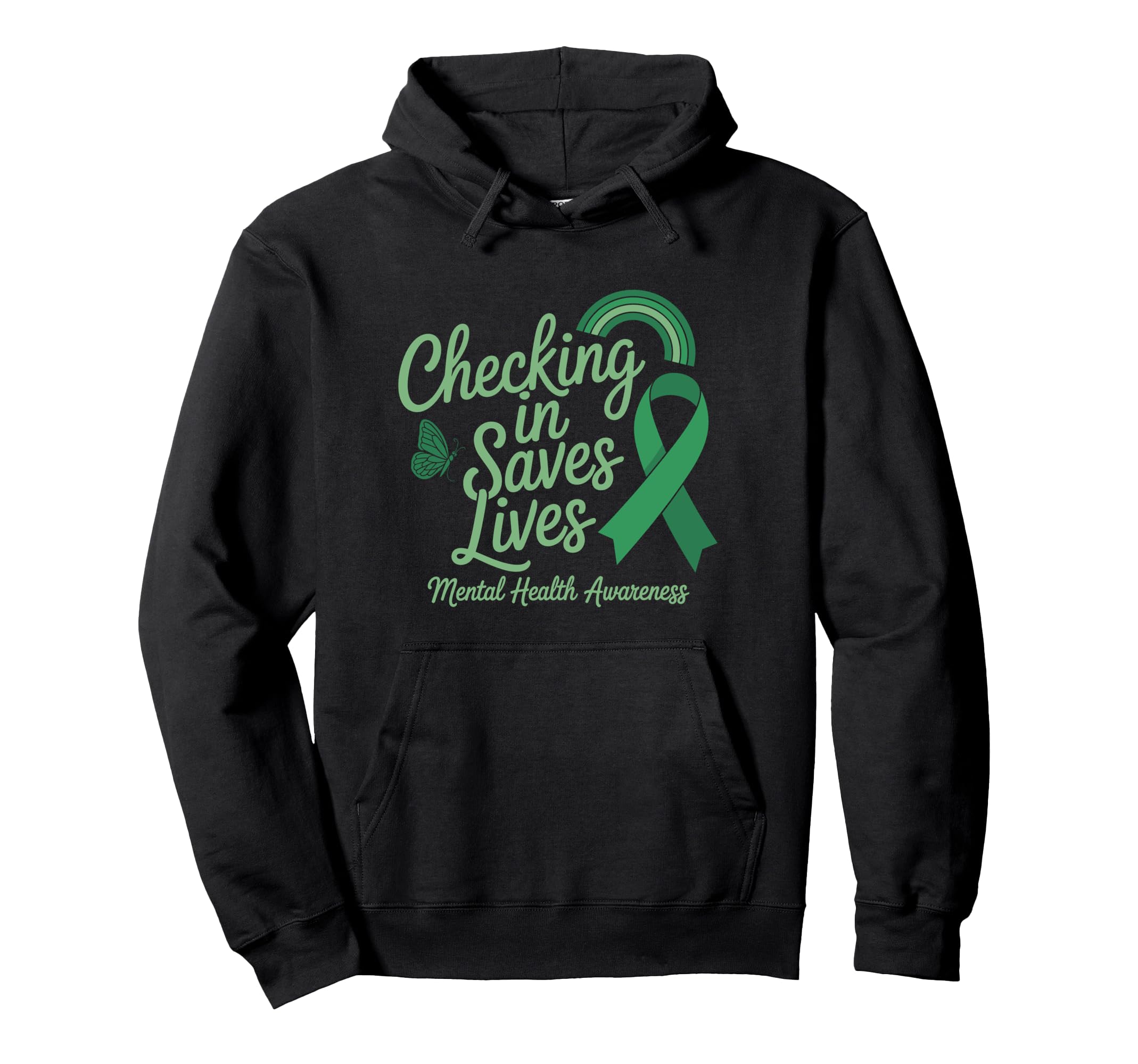 Friendship Mental Health Awareness Hoodie - Aesthetic Graphic Unisex - T-Shirt, Sweatshirt, Hoodie
