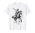 Cowboy Rodeo Horse Riding Usa Cowboy T-Shirt - Streetwear Style Unisex - T-Shirt, Sweatshirt, Hoodie