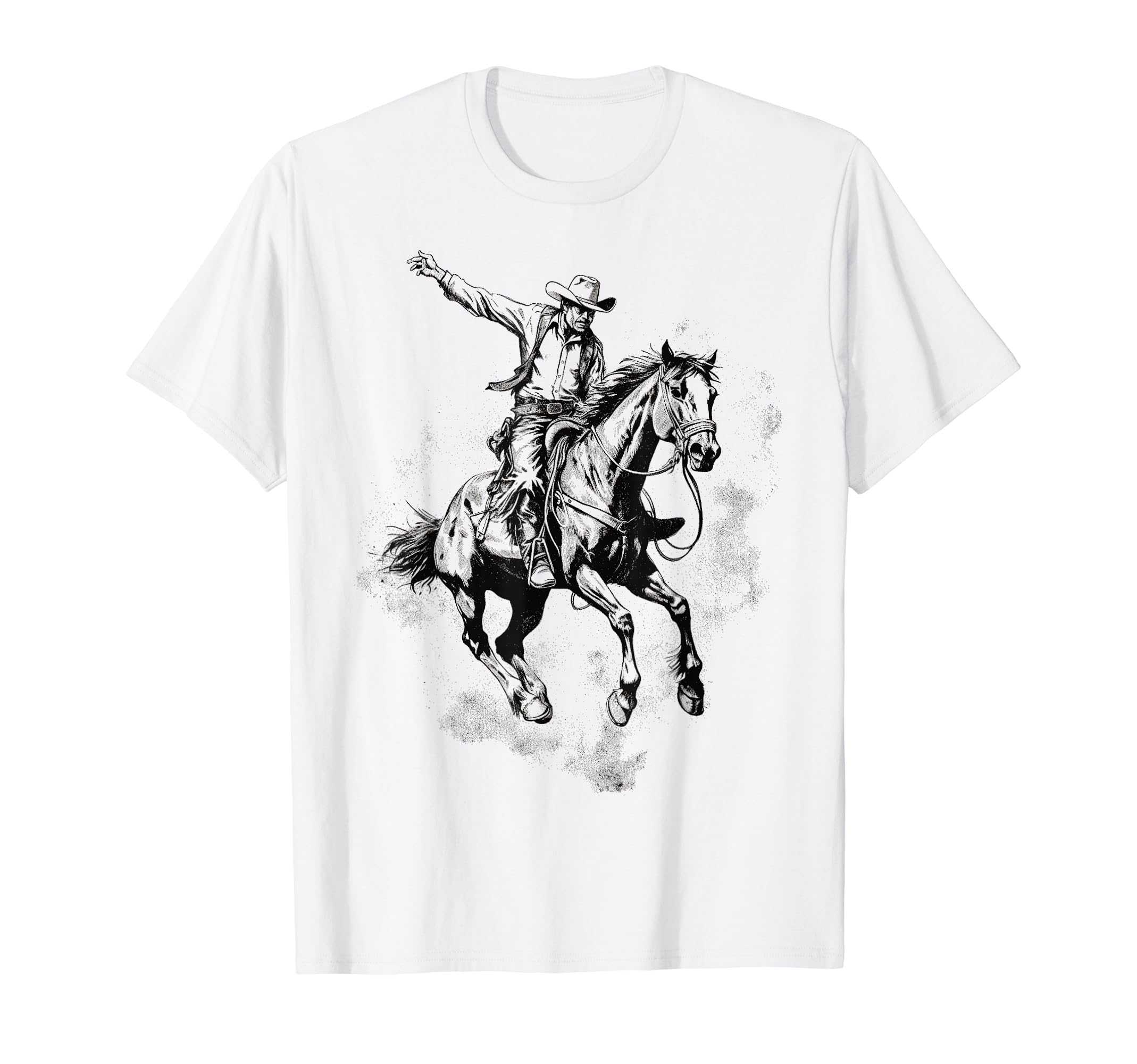 Cowboy Rodeo Horse Riding Usa Cowboy T-Shirt - Streetwear Style Unisex - T-Shirt, Sweatshirt, Hoodie
