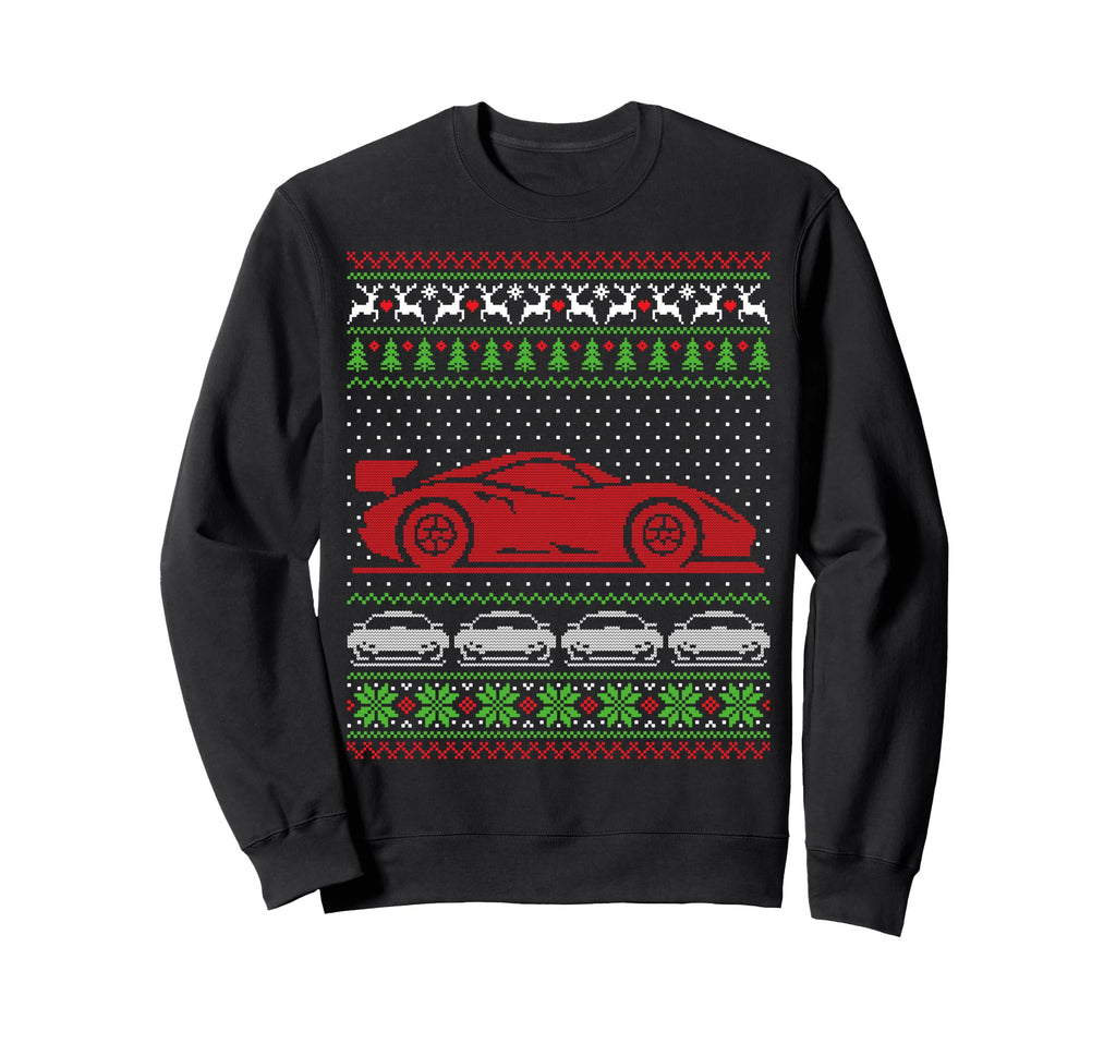 Sports Car Ugly Gift Car Enthusiast Sweatshirt - Novelty Apparel Unisex - T-Shirt, Sweatshirt, Hoodie
