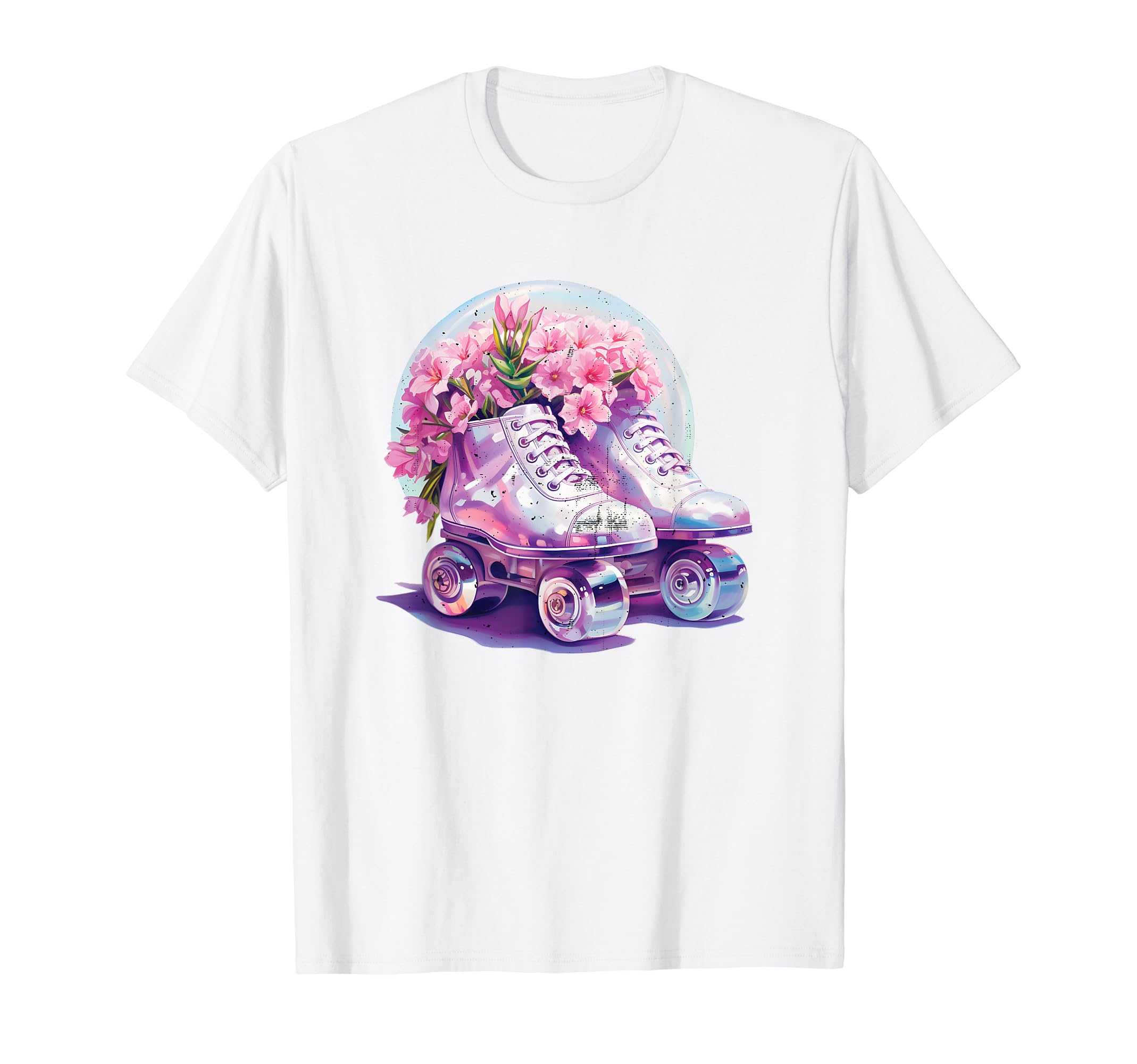 Aesthetic Vaporwave Teens Roller T-Shirt - Casual Everyday Wear Unisex - T-Shirt, Sweatshirt, Hoodie