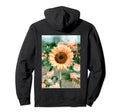 Aesthetic Floral Flower Sunflower Art Hoodie - Novelty Apparel for Adults - T-Shirt, Sweatshirt, Hoodie