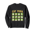 Cat Yoga Poses Cats Practicing Sweatshirt - Graphic Print Men Women - T-Shirt, Sweatshirt, Hoodie