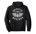 Motorcycles And Mascara Bikers Hoodie - Graphic Print for Adults - T-Shirt, Sweatshirt, Hoodie